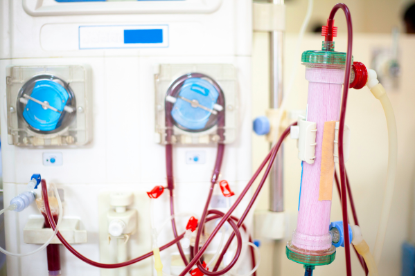 Nephrology and dialysis department at Amrut Hospital Lucknow