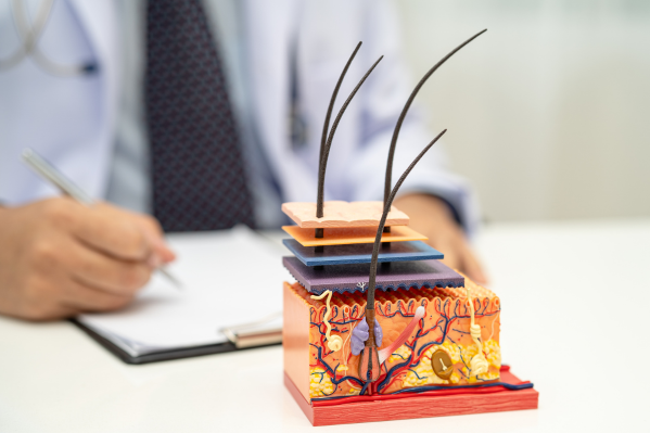 Dermatology department at Amrut Hospital Lucknow